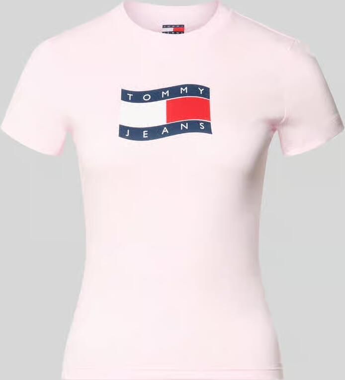 Tommy Jeans T-shirt Korte Mouw Tjw Slim Wavy Flag T - Foto 2