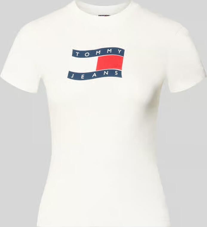 Tommy Jeans slim fit T-shirt van puur katoen - Foto 4