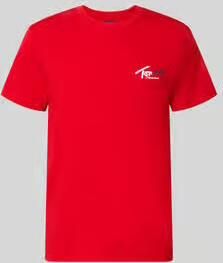 Tommy Jeans slim fit T-shirt van puur katoen