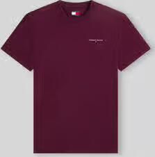 Tommy Jeans Slim fit t-shirt van puur katoen