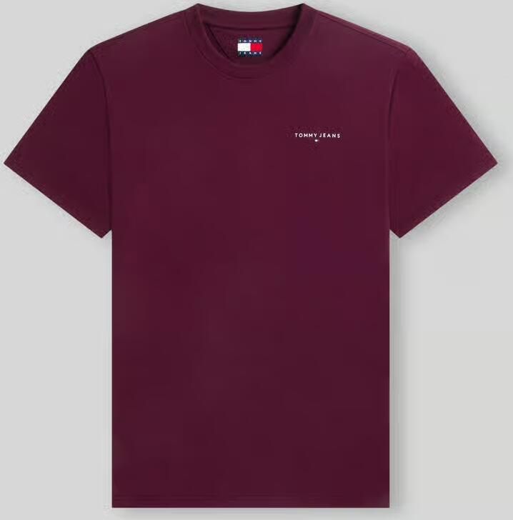 Tommy Jeans Slim fit t-shirt van puur katoen