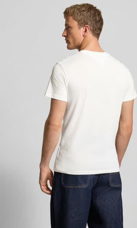 Tommy Jeans T-shirt Korte Mouw TJM SLIM LINEAR CHEST TEE EXT - Foto 8