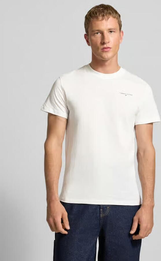 Tommy Jeans T-shirt Korte Mouw TJM SLIM LINEAR CHEST TEE EXT - Foto 11