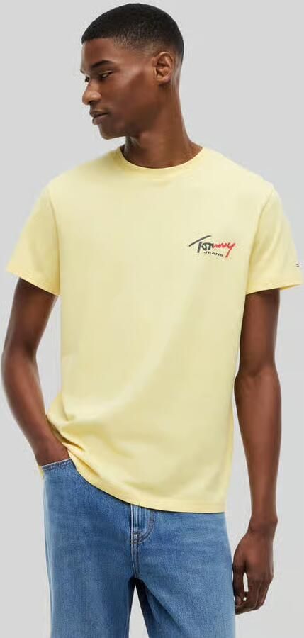 Tommy Jeans slim fit T-shirt van puur katoen - Foto 4