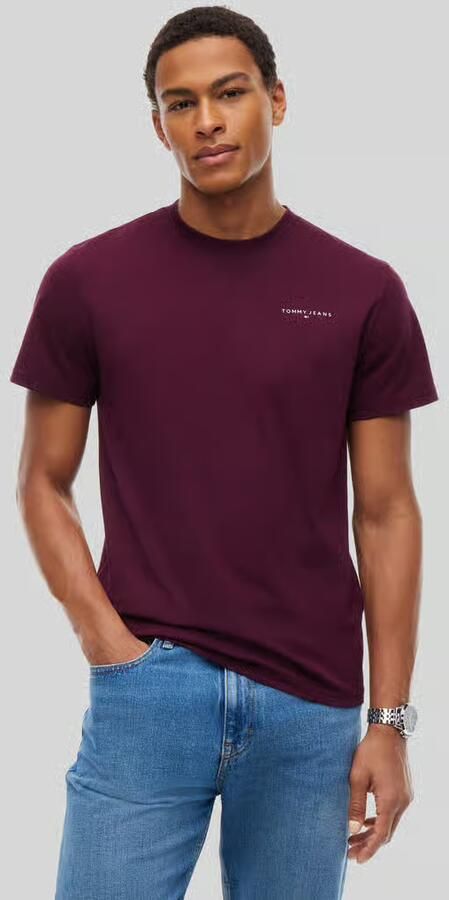 Tommy Jeans Slim fit t-shirt van puur katoen - Foto 3