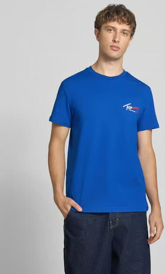 Tommy Jeans slim fit T-shirt van puur katoen - Foto 3