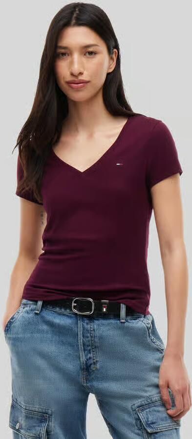 Tommy Jeans Slim fit t-shirt van puur katoen - Foto 3
