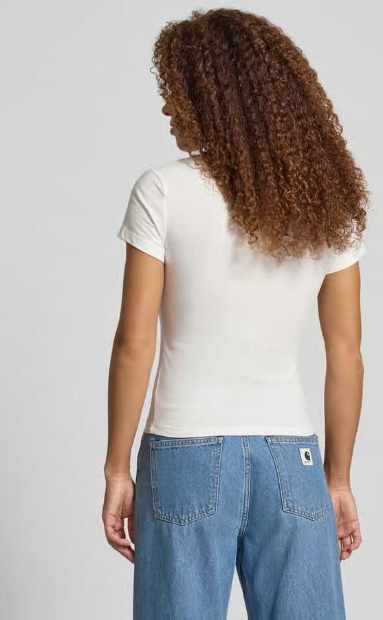 Tommy Jeans Slim fit T-shirt van puur katoen in een set van 2 stuks
