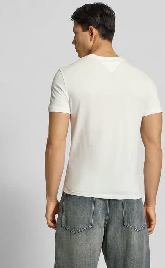 Tommy Jeans Slim fit T-shirt van puur katoen in een set van 2 stuks