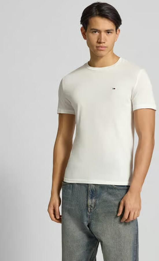 Tommy Jeans Slim fit T-shirt van puur katoen in een set van 2 stuks - Foto 2