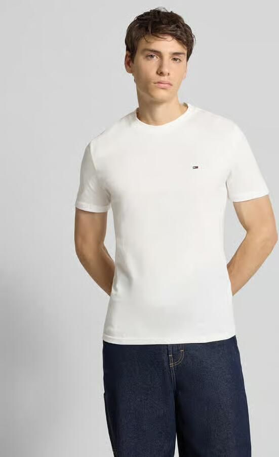 TOMMY JEANS Shirt met ronde hals TJM XSLIM 2PACK JERSEY TEE EXT (Set van 2) - Foto 5