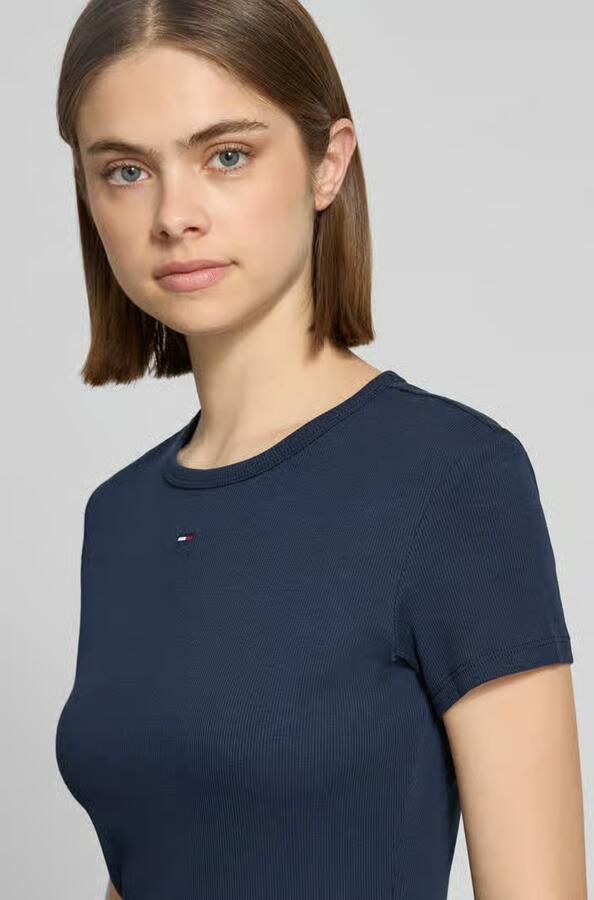 Tommy Jeans slim fit T-shirts van katoenmix in set van 2