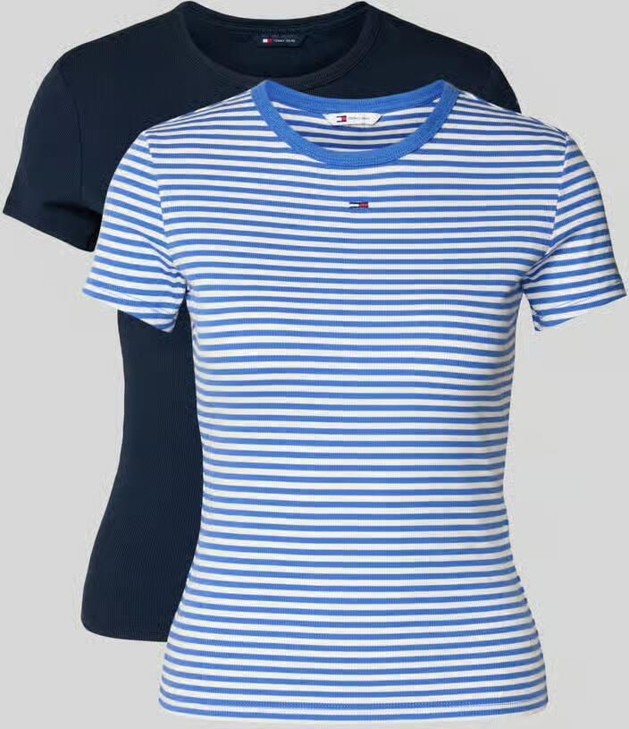 Tommy Jeans slim fit T-shirts van katoenmix in set van 2 - Foto 2