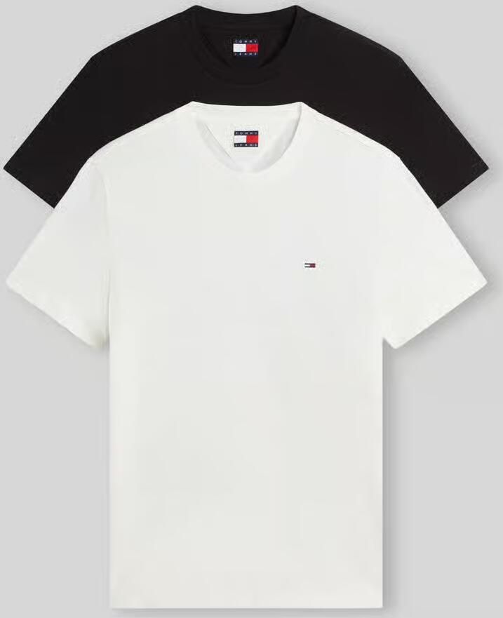 Tommy Jeans T-shirt Korte Mouw TJM XSLIM 2PACK JERSEY TEE EXT - Foto 2