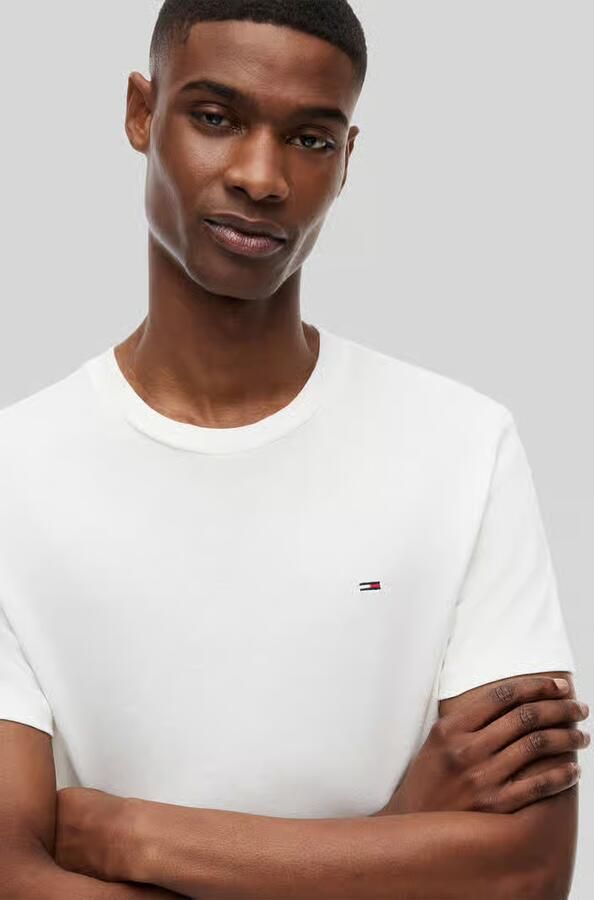 TOMMY JEANS Shirt met ronde hals TJM XSLIM 2PACK JERSEY TEE EXT (Set van 2)