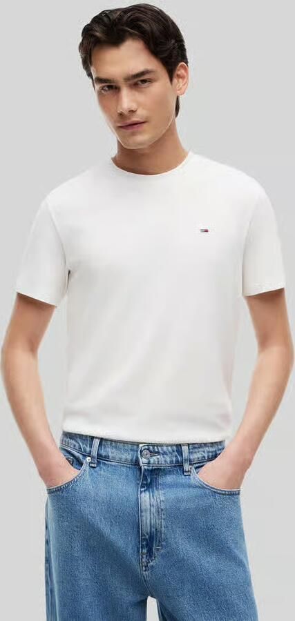 TOMMY JEANS Shirt met ronde hals TJM XSLIM 2PACK JERSEY TEE EXT (Set van 2) - Foto 7