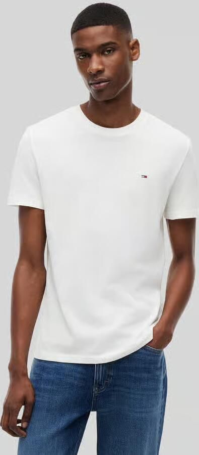 TOMMY JEANS Shirt met ronde hals TJM XSLIM 2PACK JERSEY TEE EXT (Set van 2) - Foto 2