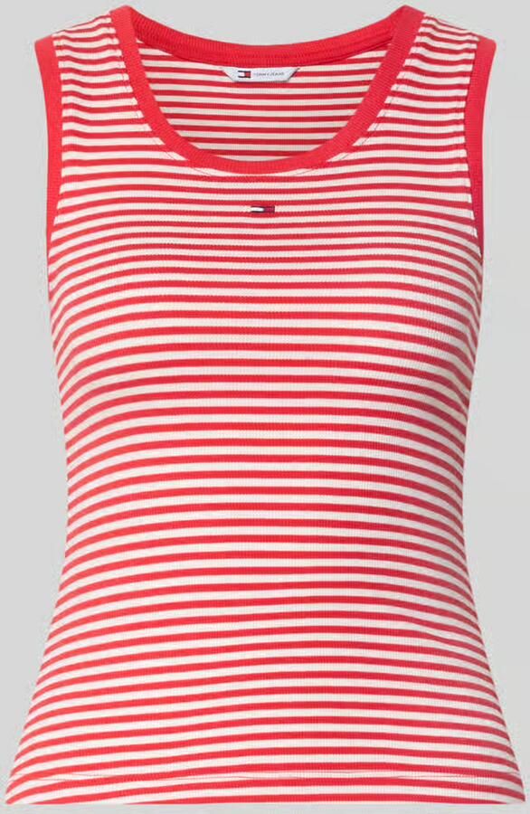 Tommy Jeans slim fit tank top van katoenmix - Foto 2