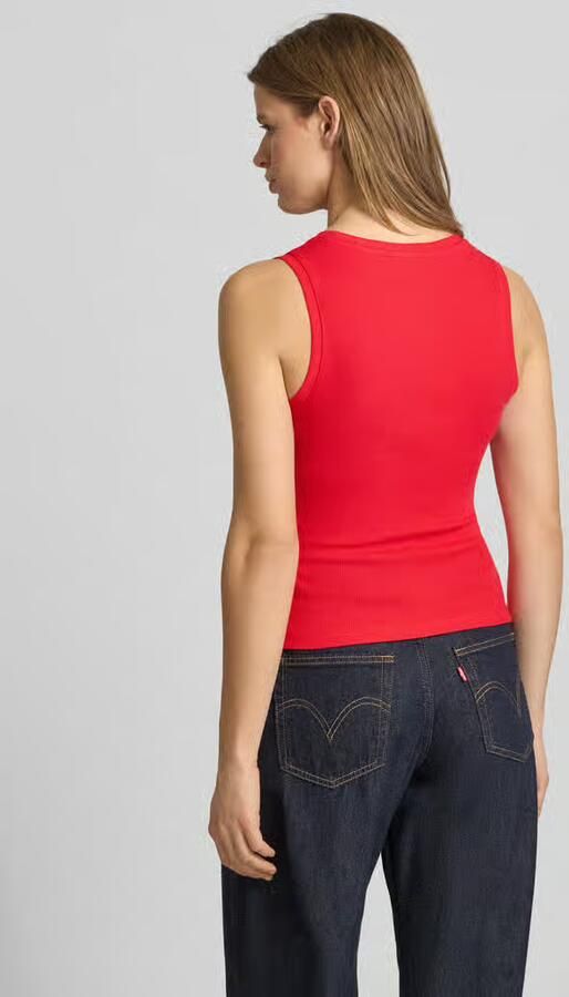 Tommy Jeans slim fit tank top van katoenmix - Foto 5