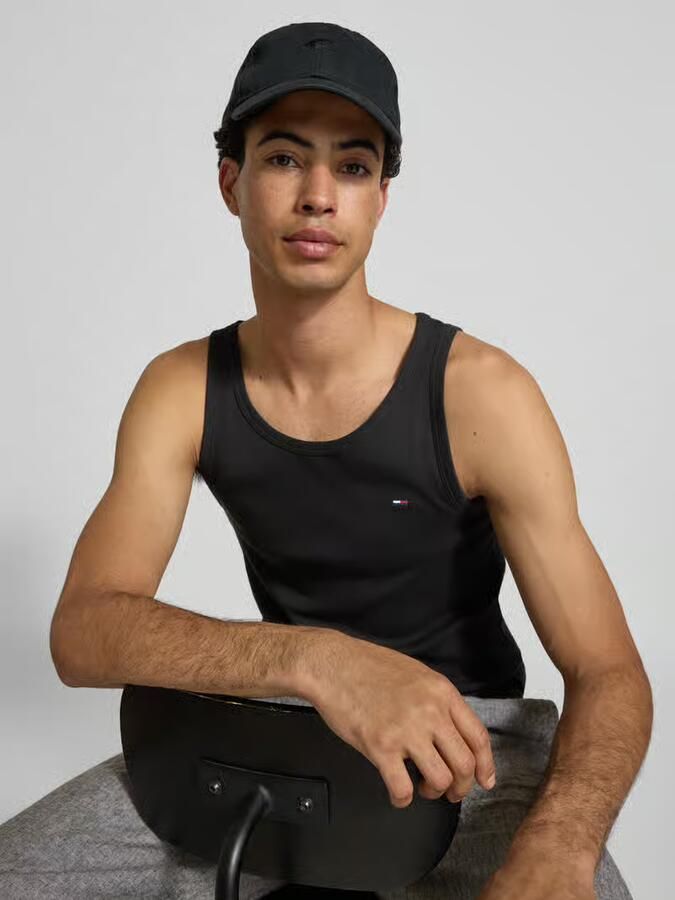Tommy Jeans slim fit tank top van zuivere katoen in set van 2 - Foto 2