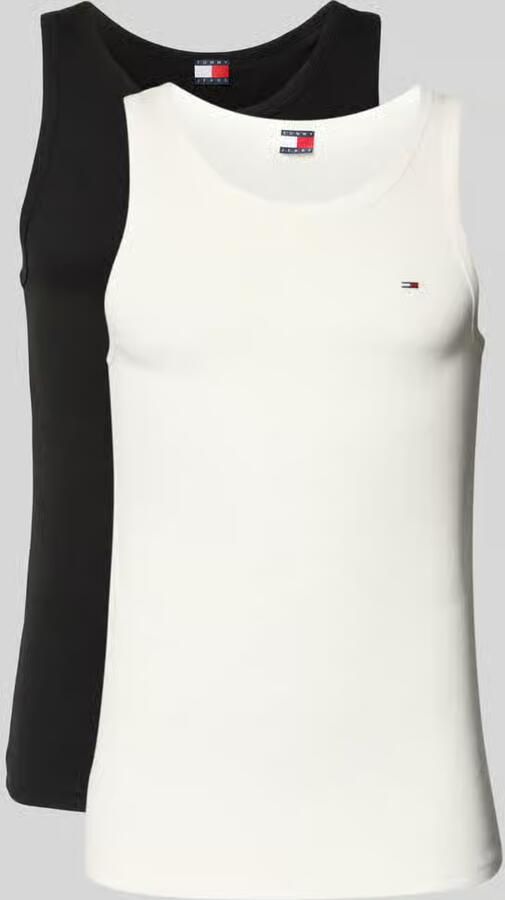 TOMMY JEANS Tanktop TJM XSLIM 2PCK RIB TANK EXT (set 2-delig 2 stuks) - Foto 2