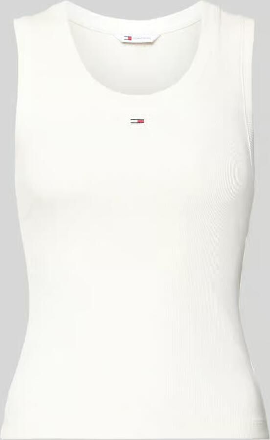 Tommy Hilfiger Essential Ribbed Flag Embroidery Slim Tanktop Dames - Foto 16
