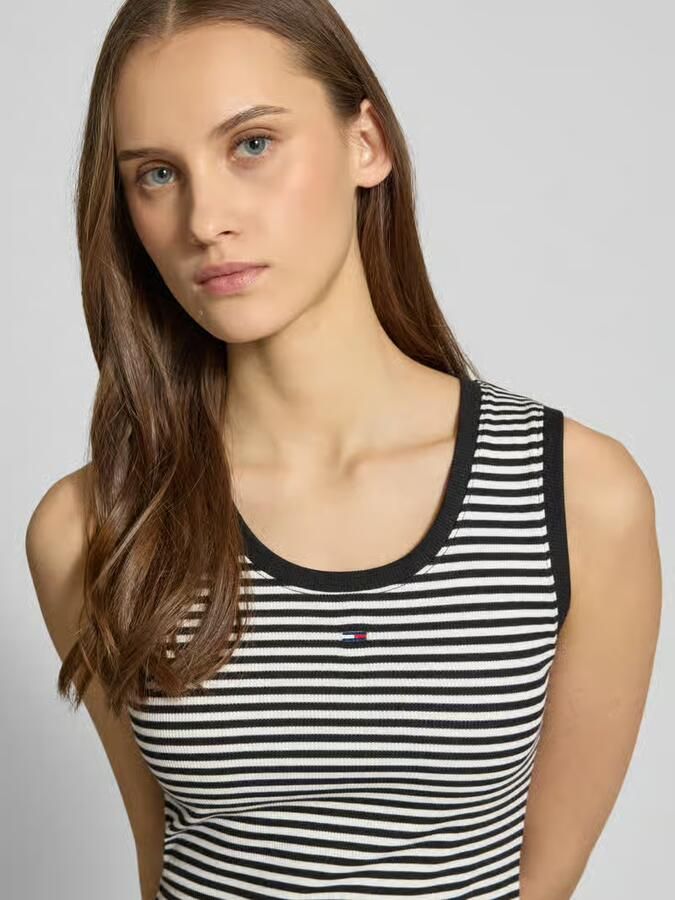 Tommy Jeans Slim Fit Tanktop van katoenmix - Foto 2