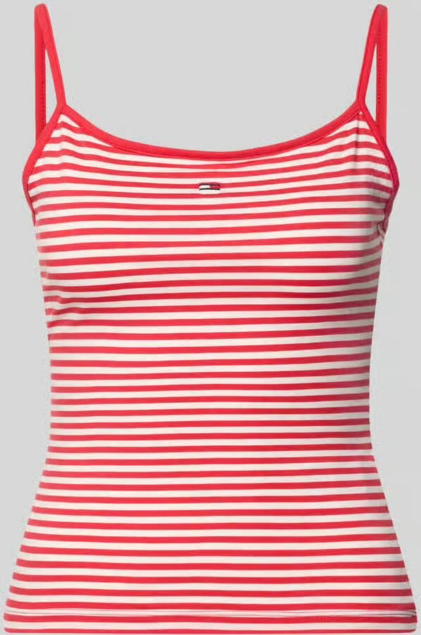 Tommy Jeans slim fit tanktop van katoenmix - Foto 2