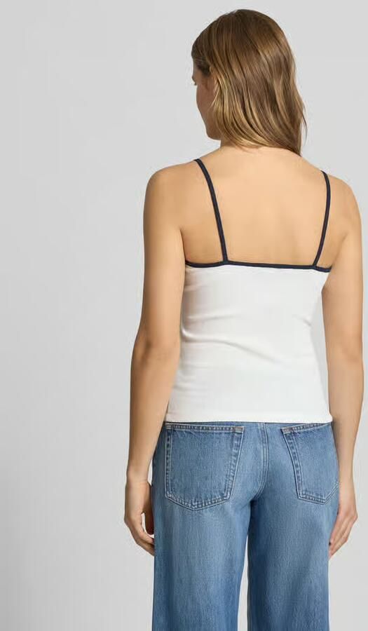 Tommy Jeans slim fit tanktop van katoenmix