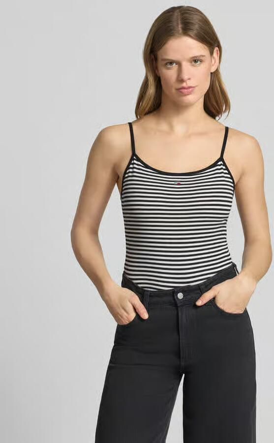 Tommy Jeans slim fit tanktop van katoenmix - Foto 3