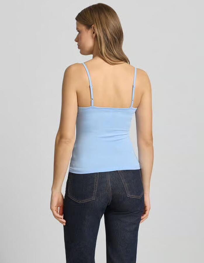 Tommy Jeans slim fit tanktop van katoenmix - Foto 2