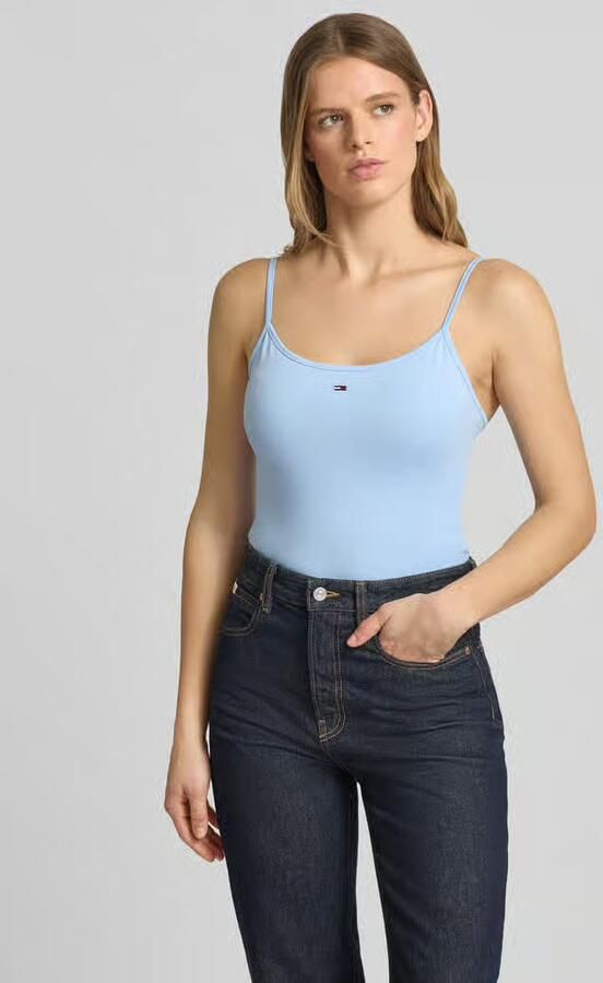 Tommy Jeans slim fit tanktop van katoenmix - Foto 4