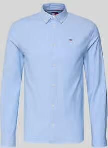 TOMMY JEANS Heren Overhemden Tjm Slim Stretch Oxford Shirt Lichtblauw - Foto 6