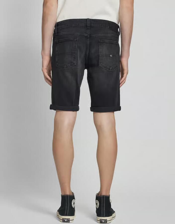 Tommy Jeans Slim korte jeans van een mix van katoen en elastaan