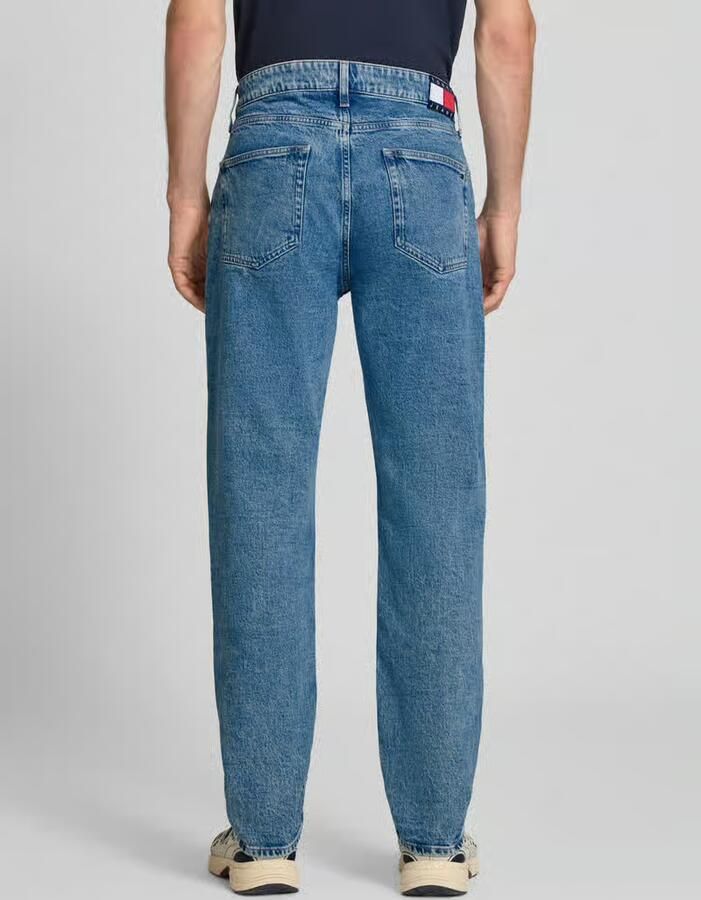 Tommy Jeans Slim straight fit jeans van katoenmix model 'RYAN' - Foto 2