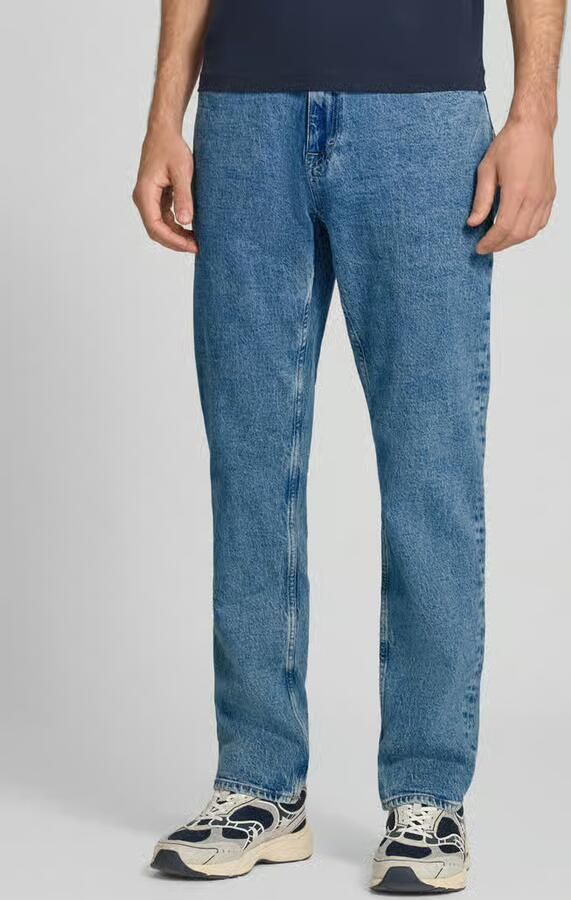 Tommy Jeans Slim straight fit jeans van katoenmix model 'RYAN' - Foto 3