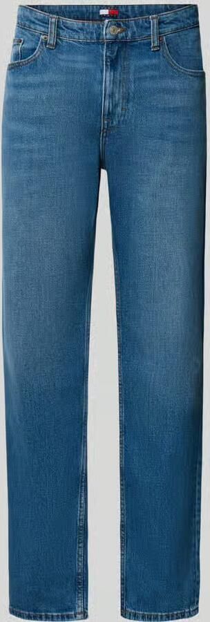 Tommy Jeans Slim straight fit jeans van katoenmix model 'RYAN'