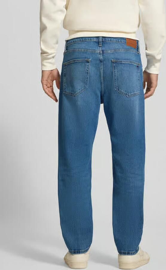 Tommy Jeans Slim straight fit jeans van katoenmix model 'RYAN' - Foto 3