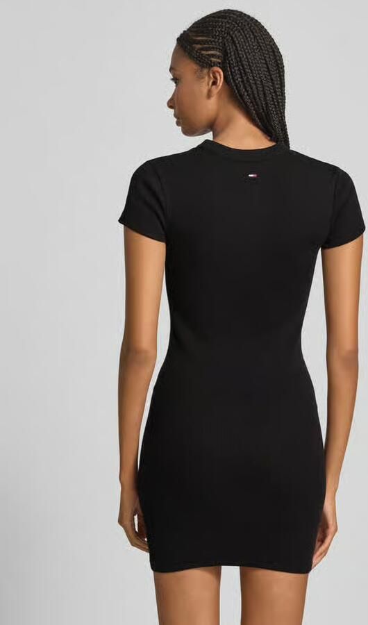 TOMMY JEANS Jerseyjurk TJW SCRIPT MINI RIB DRESS EXT - Foto 5