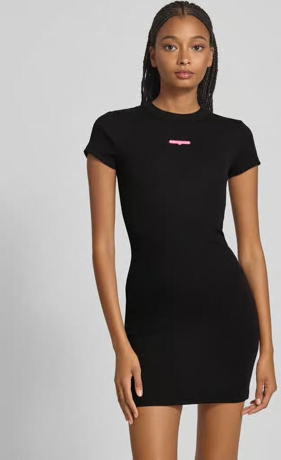 TOMMY JEANS Jerseyjurk TJW SCRIPT MINI RIB DRESS EXT - Foto 6