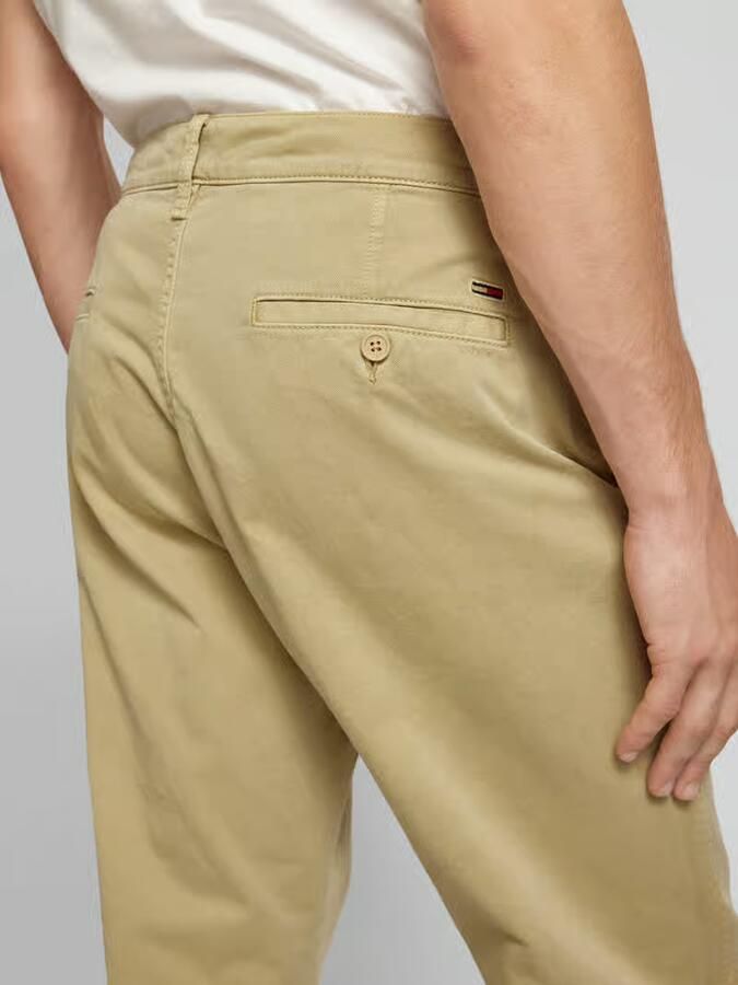 Tommy Jeans Stoffen broek met Franse steekzakken