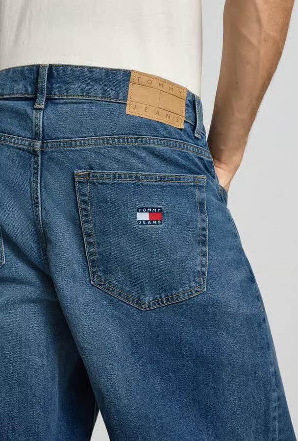Tommy Jeans straight fit jeans van katoenmix