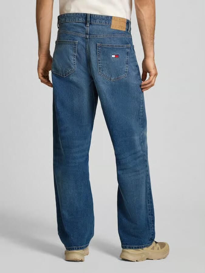 Tommy Jeans straight fit jeans van katoenmix