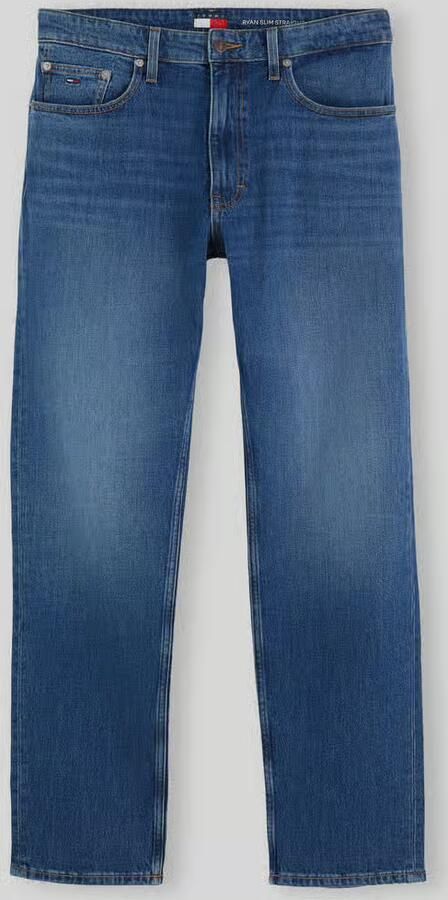 Tommy Jeans straight fit jeans van katoenmix