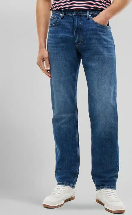 Tommy Jeans straight fit jeans van katoenmix - Foto 3