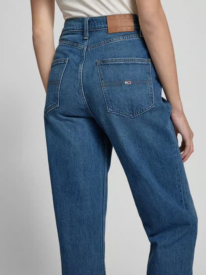 Tommy Jeans Straight fit jeans in 5-pocketmodel model 'LAYLA' - Foto 8
