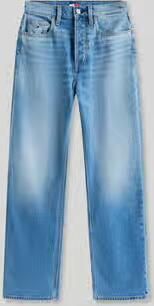 Tommy Jeans straight fit jeans van katoenmix model 'LAYLA'