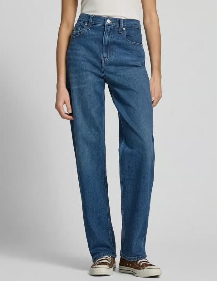 Tommy Jeans Straight fit jeans in 5-pocketmodel model 'LAYLA' - Foto 4