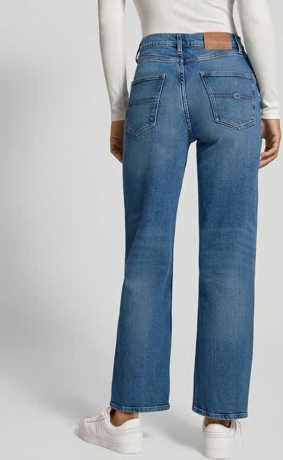 Tommy Jeans Straight fit jeans van katoenmix model 'LAYLA' - Foto 17