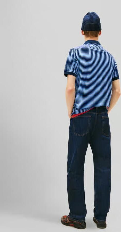 Tommy Jeans straight fit jeans van katoenmix model 'Otis' - Foto 6